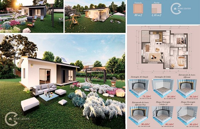 casa prefabricada acero hormigon homecenter niza