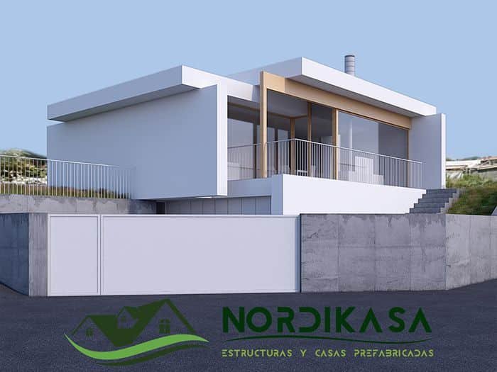 casa madera nordikasa modelo100