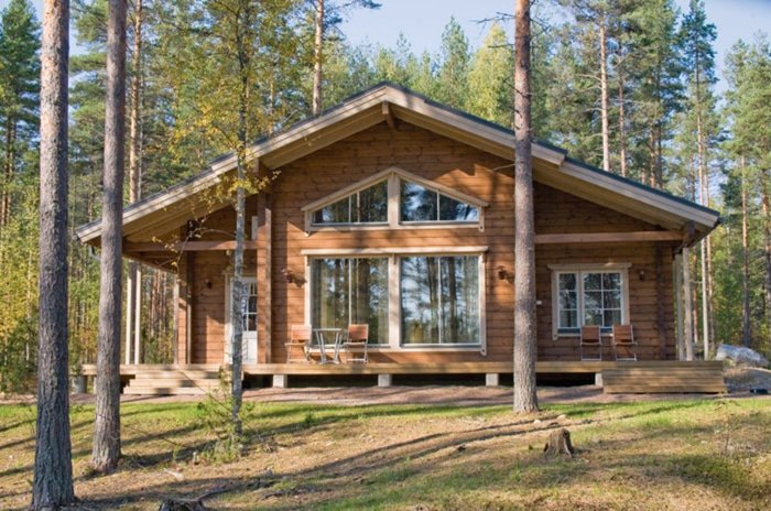 casa madera foresthouse Heijastus 4