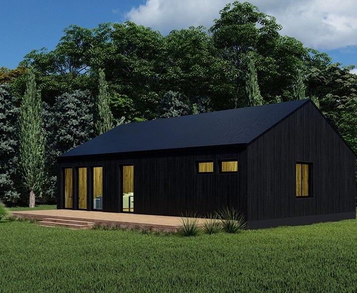 casa madera meniart modelo3.3 4
